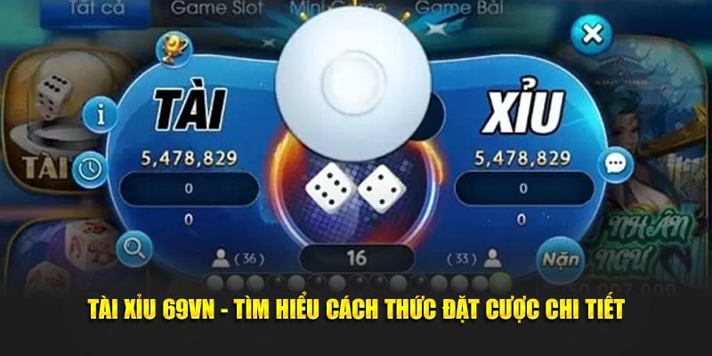 Tài Xỉu 69VN - Tìm Hiểu Cách Thức Đặt Cược Chi Tiết